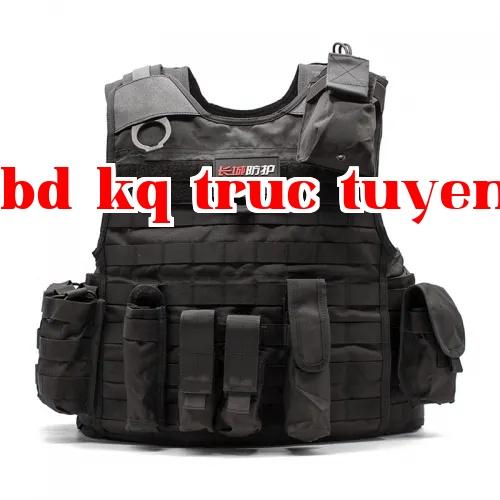 Áo khoác chống đạn kiểu chiến thuật với hệ thống nút bấm nhựa