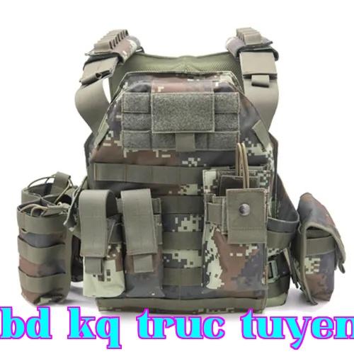 Áo khoác J19061 chống đạn kiểu JPC một nút bấm